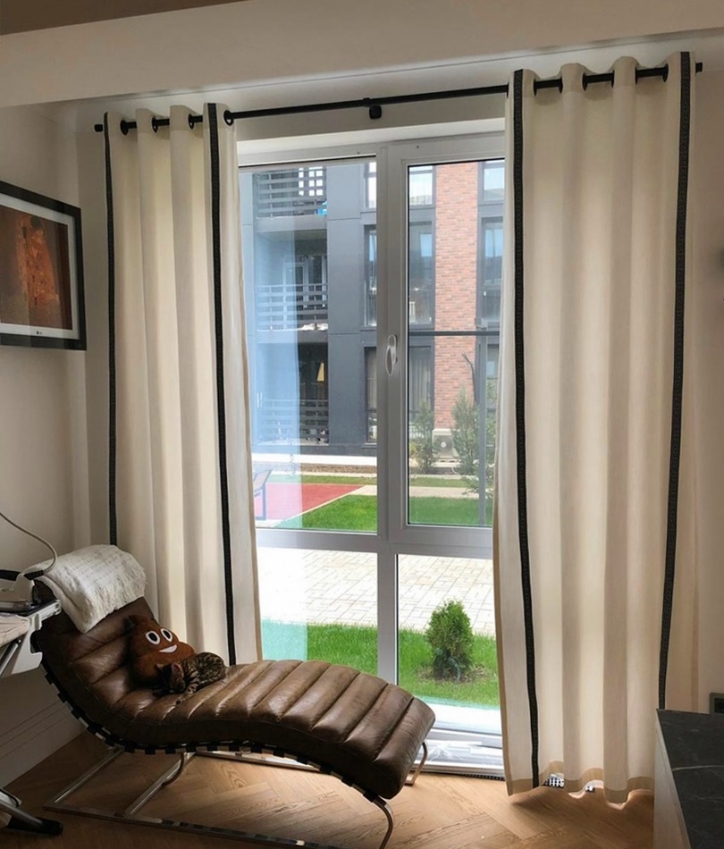 Шторы в комнату для отдыха светлые