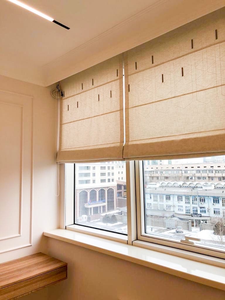 Штры римские бежевые