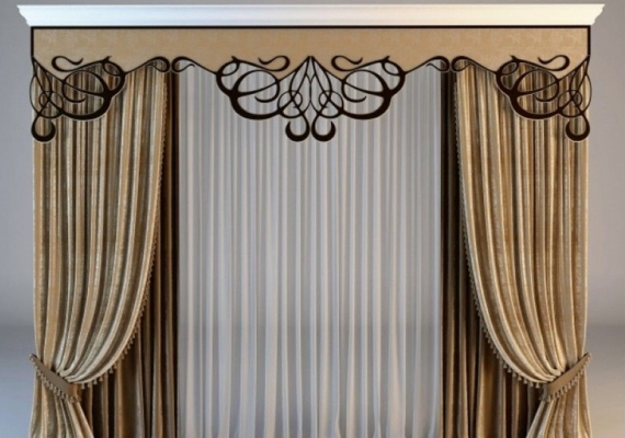 Шторы с ламбрекеном